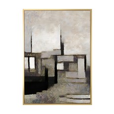 靜 境I 客廳掛畫 70 x 50cm 金色