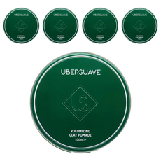 UBERSUAVE 強力定型髮泥 VOLUMIZING CLAY POMADE 100ml, 5個