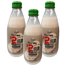 羅董 2倍濃無糖豆奶, 245ml, 3瓶
