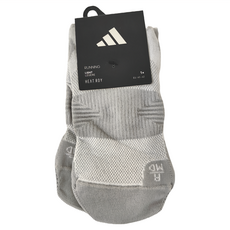 adidas 愛迪達 RunXadizeroSock 短襪, 灰色, 1雙