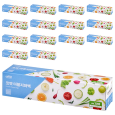 comet 雙層夾鍊袋, 大(L), 20個, 15盒