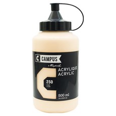 CAMPUS 康普思 壓克力顏料 N131761 250 膚色, 500ml, 1色