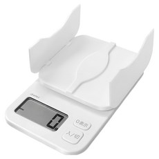 dretec PACAT信封文件料理電子秤 KS-257WT 白色 2kg, 1個