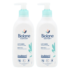 Biolane 法貝兒 專研益菌生潤膚乳, 柑橘花香, 滋潤保濕, 低敏低刺激, 300ml, 2瓶