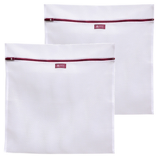 felt Ichiban 有感良品 角型洗衣袋 荒目款, 拉鍊止滑設計, 2個