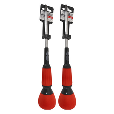 AnEX 安耐適 強力六腳軸螺絲起子3700 十字 2x150 紅色, 2支