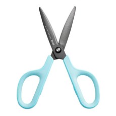 FitcutCurve 30度弧線剪刀 氟素 + 3D不沾膠, 藍色, 1個