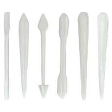 Cakeland 蛋糕雕花細工棒 Set 6支, ABS樹脂, 耐熱80度 耐冷-30度, 日本產, 28 x 28 x 0.9cm, 1組