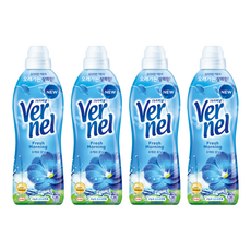 Vernel 高濃縮衣物柔軟精 Fresh Morning 900ml, 4瓶