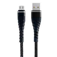 KTnet 廣鐸 USB-安卓強化插拔旋風線 充電傳輸線, G803, 1m, 1條