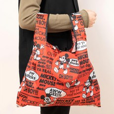 MICKEY MOUSE 米奇 迪士尼 可收納式購物袋 32 x 33 x 14cm, 1個
