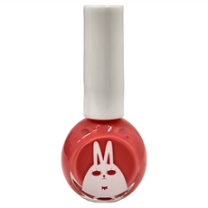韓兔 可撕式水性兒童指甲油 10ml 櫻桃紅 安全無毒配方 輕鬆卸除, 1件