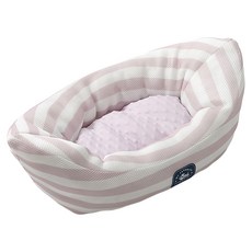 Dogfeet 涼感透氣船型造型床, 1個, 條紋紫