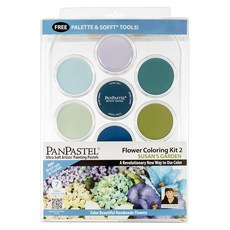 PANPASTEL 粉彩組 - Flower Coloring Kit 2 Susan's Garden, 8色, 1組