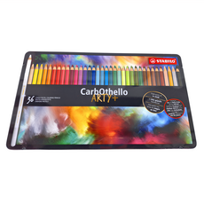 STABILO 思筆樂 CarbOthello 奧賽樂水性粉彩筆, 36色, 1盒