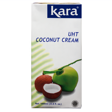 佳樂 KARA UHT Coconut Cream 椰漿, 1L, 1入