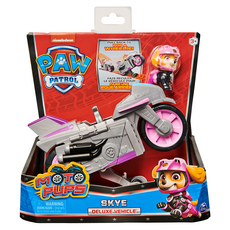 PAW PATROL 汪汪隊立大功 機動隊特技機車迴力車 DELUXE VEHICLE, 天天 + 機動飛天機車, 1盒