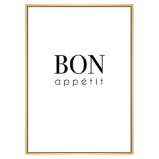 好胃口 Bon Appétit 木色 油畫布+松木內框, 30 x 40cm