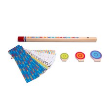 BS Toys 兒童吹箭遊戲 1盒 戶外運動玩具 訓練專注力, 多色