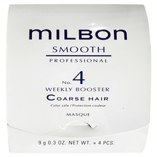 mILBOn 哥德式 絲柔護髮系列 NO.4 粗硬髮 4個, 36g, 1組