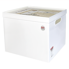 春羽 美觀置物盒 50L, 1個, 白色