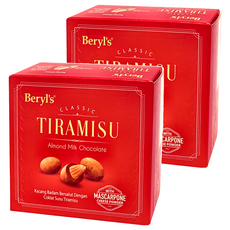 Beryl's 杏仁夾心提拉米蘇風味牛奶巧克力 65g, 2盒