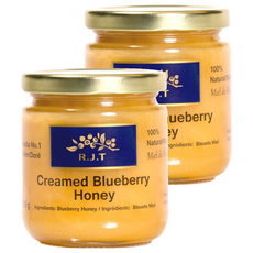R.J.T 天然乳化藍莓花蜜, 100%純天然無添加, 加拿大原廠原裝進口, 2罐