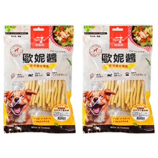 Bernice 柏妮絲 歐妮醬 手作肉條 犬用 烘焙寵物零食 100% 天然成分 純粹肉, 卡士達, 200g, 2包
