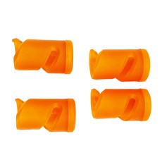 ADDITION CUBE 炫釘套 4個, 橘色, 1組