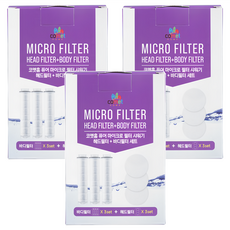 comet Home 蓮蓬頭濾芯 3片 + 軟管濾芯 3個, 3盒