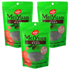 美元蜜餞 綠茶梅肉 小立袋, 90g, 3包