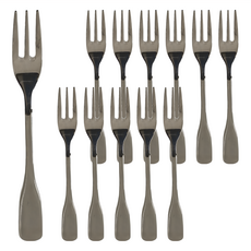 義式特級小叉 18-0不鏽鋼材質 厚度2.5mm, 12支