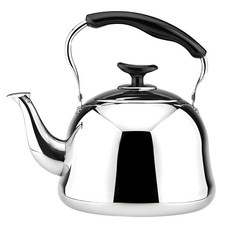 Chieh Pao 潔豹 304不銹鋼 雅緹琴音茶壺, 不銹鋼色, 5L, 1個