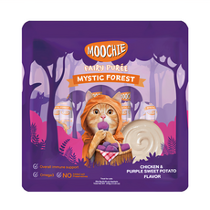 MOOCHIE 姆吉 家庭號 貓肉泥系列 25條, 雞肉紫薯, 375g, 1包