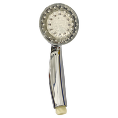 勁爆溫控三彩LED蓮蓬頭, 1個, 銀色