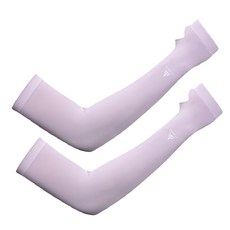 ATUNAS 歐都納 瞬透冰紗無縫袖套 拇指款 A1ACGZ02N, 迷霧紫, 1雙