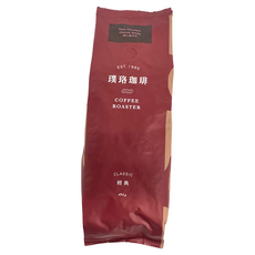 璞珞珈琲 經典系列 杏仁黑可可 深烘焙咖啡豆 全豆 無研磨, 全豆(無研磨), 454g, 1包