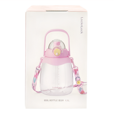 LocknLock 樂扣樂扣 愛豆杯 ABF880PIK, 粉色, 1.3L, 1個