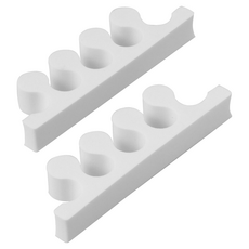 MUJI 無印良品 足指墊 白色, 2個