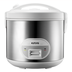 Kinyo 電子鍋 十人份 275 x 270 x 270mm 2585g 3.5L, REP-18, 銀色
