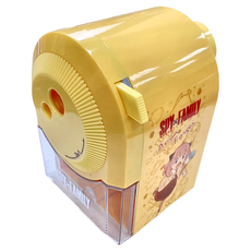 收納王妃 可調式削筆機 間諜家家酒 大小通吃 正版授權, 黃色, 1個