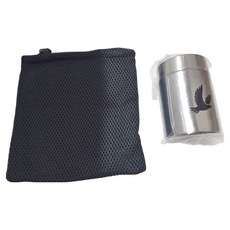 TEMPEST 純鈦鈦晶茶葉罐, 99.9%純鈦, 高溫結晶工藝, 290ml容量, 1個