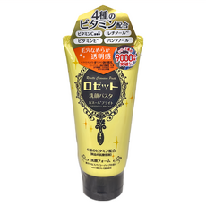 ROSETTE 露姬婷 摩洛哥泥清新透亮洗顔乳 去除角質 黃色, 120g, 1件