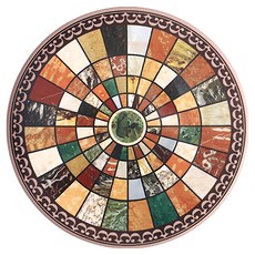 life shop 矽藻土防滑杯墊 D款彩繪圖案, 1入, Multicolor, 10.8cm diameter