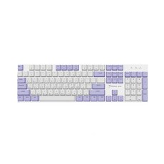 HONG JIN 宏晉 撞色夢幻機械式鍵盤, HJ-521, 紫晶回響, 紅軸