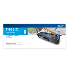 brother 兄弟牌 原廠正品碳粉匣 TN-351C 適用機型 MFC-L8600CDW/HL-L8350CDW, 1個, 黑色