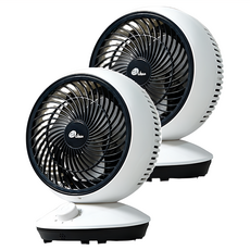Oichan 歐伊匠 7吋擺頭空氣循環風扇 A1024 螺旋式扇葉設計 兩段式風速調節 隱藏式提把