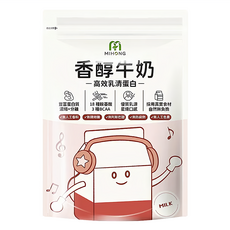 MIHONG 高效乳清蛋白 香醇牛奶, 500g, 1袋