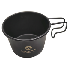 Campingmoon 柯曼 雪拉咖啡杯 BKS-180 160ml, 黑色, 1個