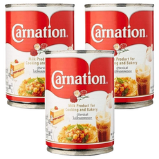 Carnation 三花 奶水 適用於烹飪和烘焙, 405g, 3罐